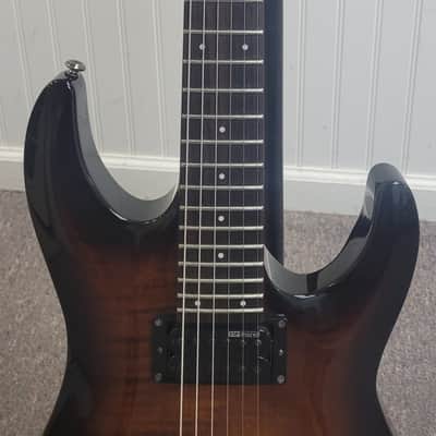 LTD H101-FM Dark Brown Sunburst image 1