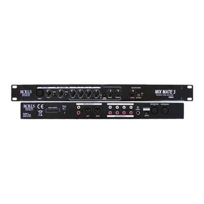 Rolls Mix Mate 3 6-Channel Stereo Line / Microphone Mixer image 1