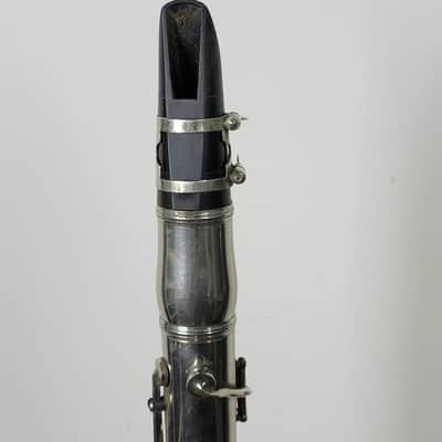 1895 C.G. Conn Double Wall Wonder Clarinet nickel - First year of production image 8