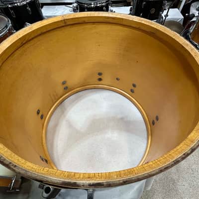 Ludwig 12" deep X 15" head Concert Tom (314-354) 70's - White Marine Pearl / Nickel Plated image 10