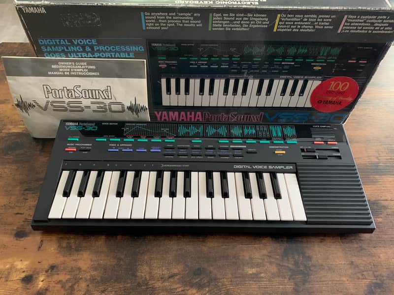 Yamaha VSS-30 Voice Sampler 1987 - Black image 1