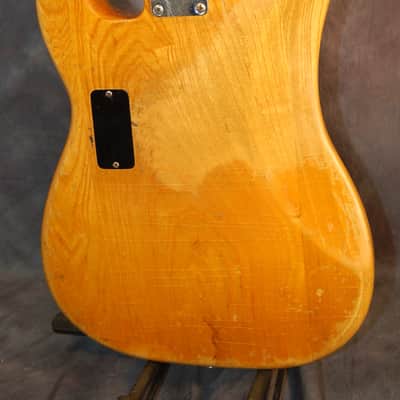Schecter Jazz Bass 1970's Natural Ash Emg Dimarzio BadAss Bridge Hardshell Case image 10