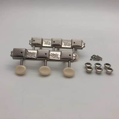 Vintage 3R3L Machine Heads Guitar Tuning Peg Set image 8
