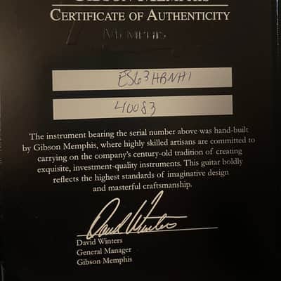 Gibson Custom Shop ES 335 - 1963 Reissue - 50TH Anniversary Limited Edition image 10