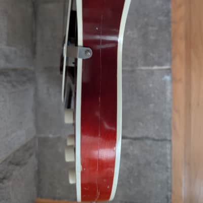 Harmony H54 Rocket 1960s - Red Sunburst image 6