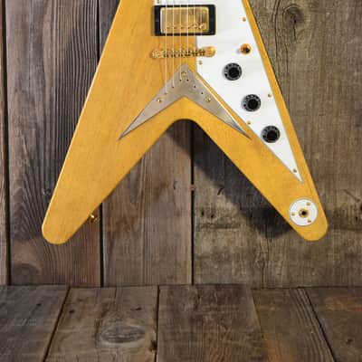 Hamer Vector Flying V 2004 Natural Korina image 1