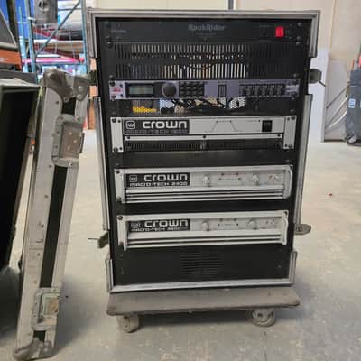 Renkus-Heinz 1990-2000 4 tops 2 subs with cases and amps included imagen 9
