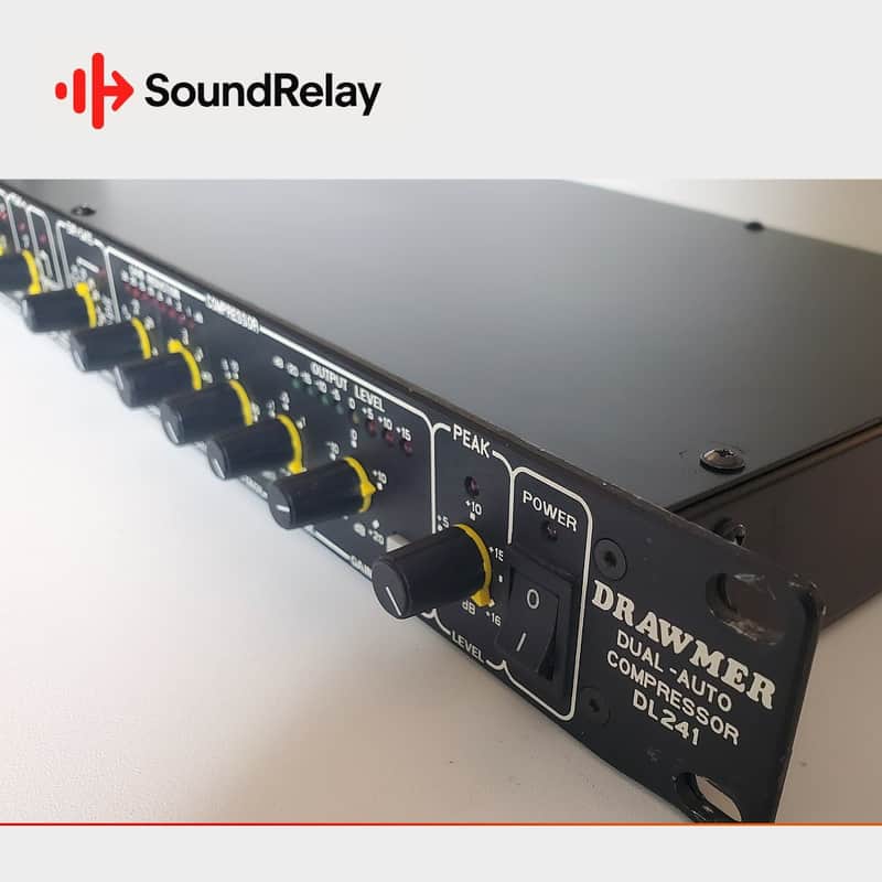 Drawmer DL241 Dual-Auto Compressor with XLR Connectors | Reverb Canada