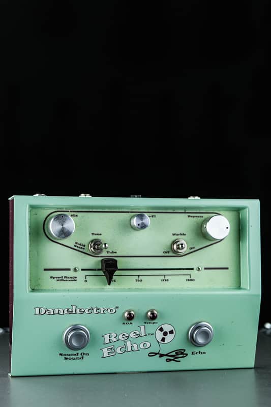 2000s Danelectro DTE-1 Reel Echo Tape Simulator Pedal image 1