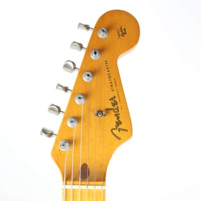 Fender American Vintage ’57 Stratocaster Reissue (AVRI) 1989 - Black (Nitrocellulose Lacquer) image 15
