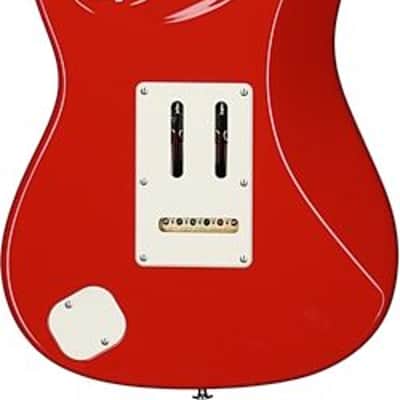 Ibanez AZ2204N WVR Prestige Electric Guitar. Vermilion Red with Case image 6