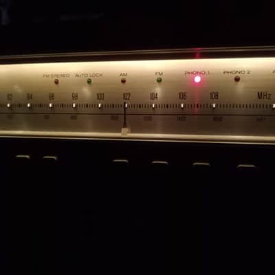 Hitachi SR 2004 G series 1979 - silver / walnut veneer image 8