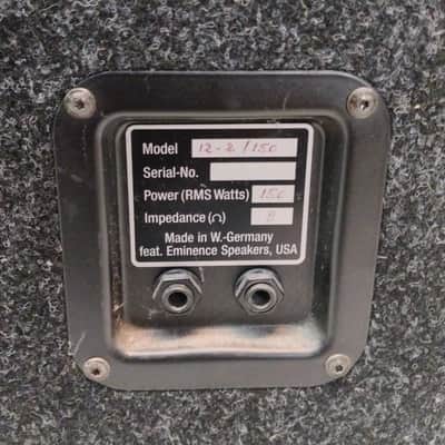 DML PA Boxen 12-2/150 W Eminence USA Speaker Made in Germany, guter Zustand image 3