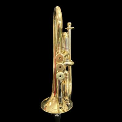John Packer Ltd JP176 SOPRANO Eb CORNET WITH 1ST AND 3RD VALVE TRIGGERS 2021-2022 - BRASS image 16