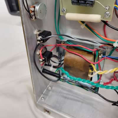 Custom Hand-Wired Marshall Clone 18W TMB Tube Guitar Amp Head (C016-A25) image 18