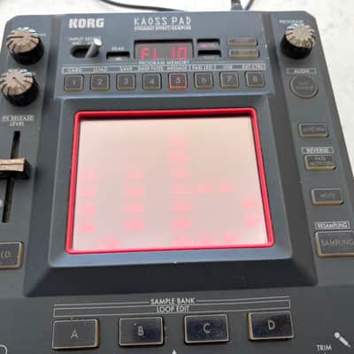 Korg KP3 Kaoss Pad 3 Dynamic Effect / Sampler 2000s - Black image 4