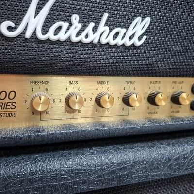 Marshall Studio Classic SC20H "JCM 800 Lead Series" 20-Watt Guitar Amp Head 2019 - Present - Black image 4