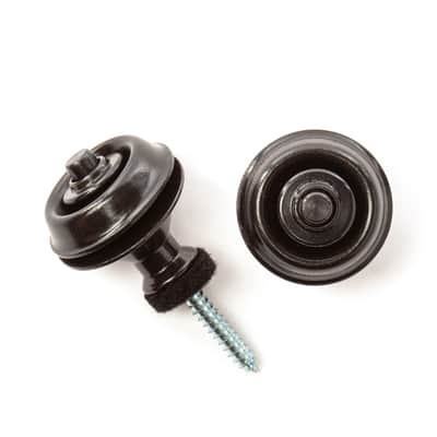Dunlop SLS1033BK Straplok Dual Design Strap Retainer System, Black image 3