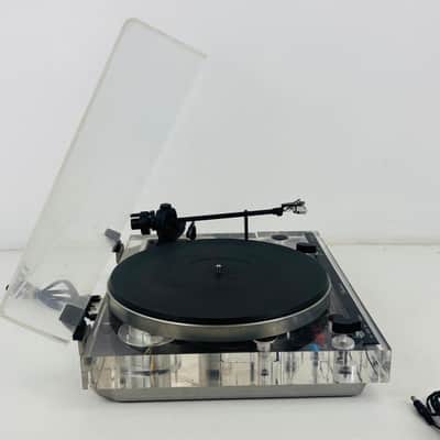 Thorens Phantasie – Rare Transparent Acrylic Turntable – TD 320 Platform, TP 16 Tonearm, Expert/Nagaoka JT322 "Quadra" Cartridge image 10