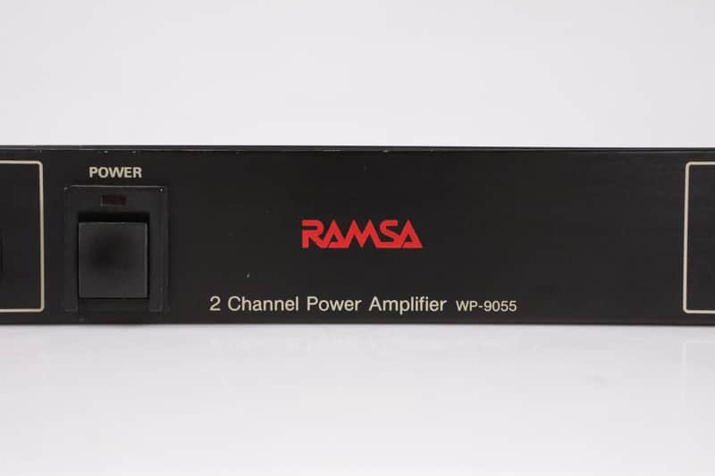 Panasonic Ramsa WP-9055 2 Channel Power Amplifier Amp 100w 1U