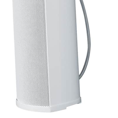 Rockville RCS350-6 70v Commercial Amplifier Amp + (4) White Line Array Speakers image 17