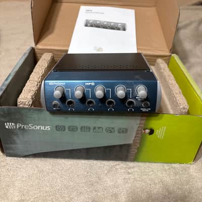PreSonus HP4 4-Channel Headphone Amplifier 2010s - Blue image 1
