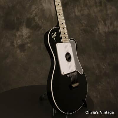 RARE 1960's GOYA/Hagstrom model JB-80 factory ACOUSTIC modular insert BLACK #004 image 11