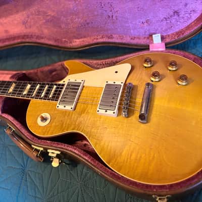 Gibson Custom Shop '58 Les Paul Standard Reissue 2019 - Present - Lemon Burst VOS image 4