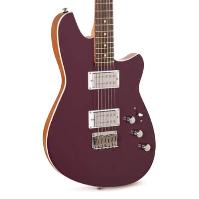 Reverend Descent Baritone Electric Guitar Purple Punch image 1