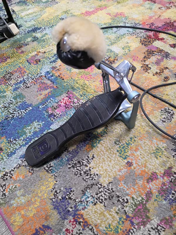 Premium Vintage bass drum pedal made in uk image 1