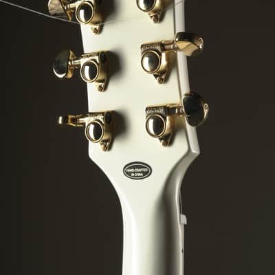 Epiphone "Inspired by Gibson Custom shop" 1963 Les Paul SG Custom w/ Maestro Vibrola - Arctic White incl. OHSC image 6