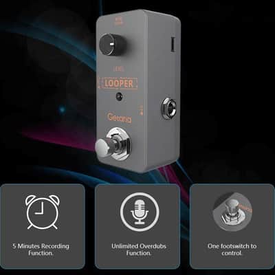 Electric Guitar Loop Station - Guitar LOOPER Effect Pedal image 4