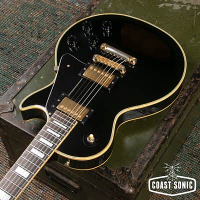 1990 Orville by Gibson LPC Black Beauty Made in Japan, USA PAF Humbuckers image 8