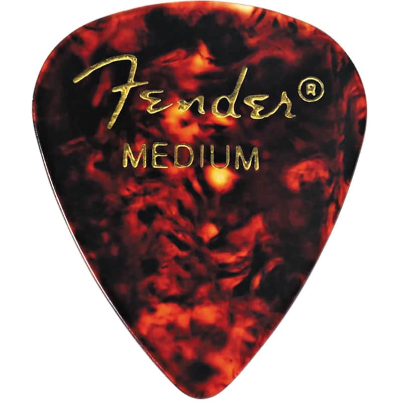 Fender 351 Shape Picks Classic Shell Medium Package of 12 image 1