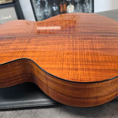 Taylor K-65 12 String 1 of 1 CUSTOM SHOP BTO Built-To-Order Left Hand LH Lefty Handed Presentation Flame Hawaiian Koa Masterbuilt Master Luthier Signed USA Built K65 American Jumbo Acoustic Guitar CASE QUEEN TIME CAPSULE! image 17