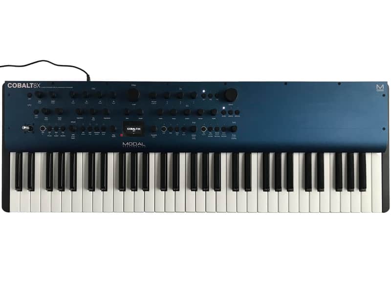 2020 Modal Electronics Cobalt8X 61-Key 8 Voice Extended Virtual Analogue Synthesiser Analog Synthesizer Cobalt 8X image 1