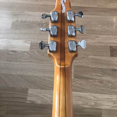 RARE! EKO 395 Violin Guitar Dark Red 1967/68 + Original Hardcase image 4