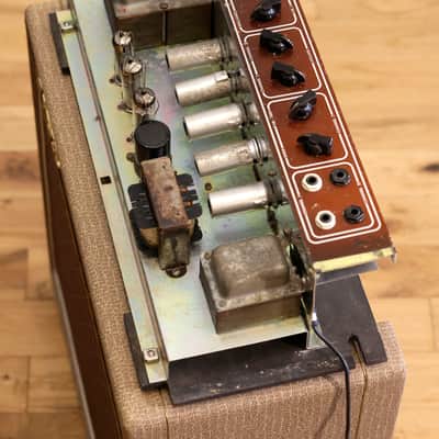 Vox JMI AC15 1963 thin-edge Fawn image 10
