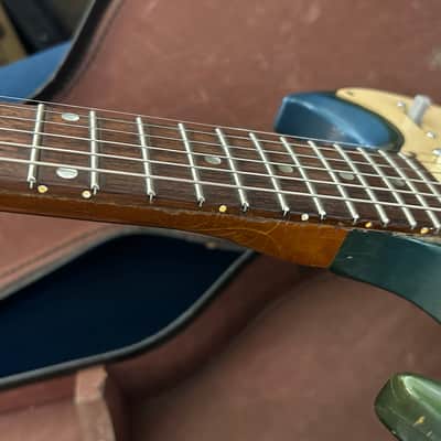 Vintage Gibson Melody Maker Sg D Double Pickup 1966 Pelham Blue OSSC image 11