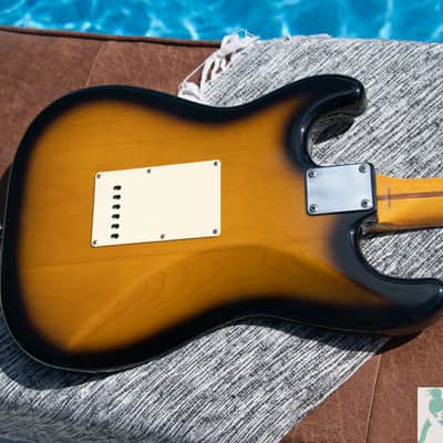 2007 Fender ST57-78TX - '57 Stratocaster Reissue - 7 lbs 9 oz's! - Crafted in Japan - Premium Alder Body & USA Texas Special PU's - Pro Set Up! w Perfect Frets/ Action/Intonation image 4
