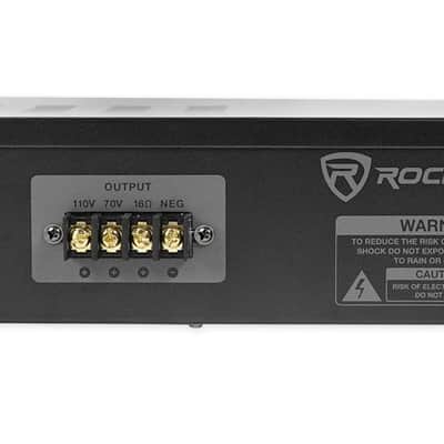 Rockville RCS80-1 60w 70v  Amplifier/Bluetooth Receiver for Commercial/Restaurant image 2
