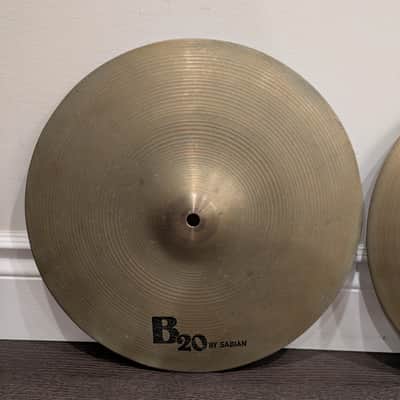 Sabian B20 14" Hihats 1980s image 2