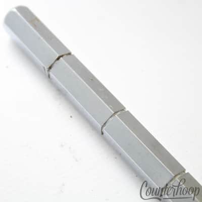 Rogers Floor Tom Drum Hex Leg Swivomatic Chrome Powertone/Holiday USA Vintage60s image 3