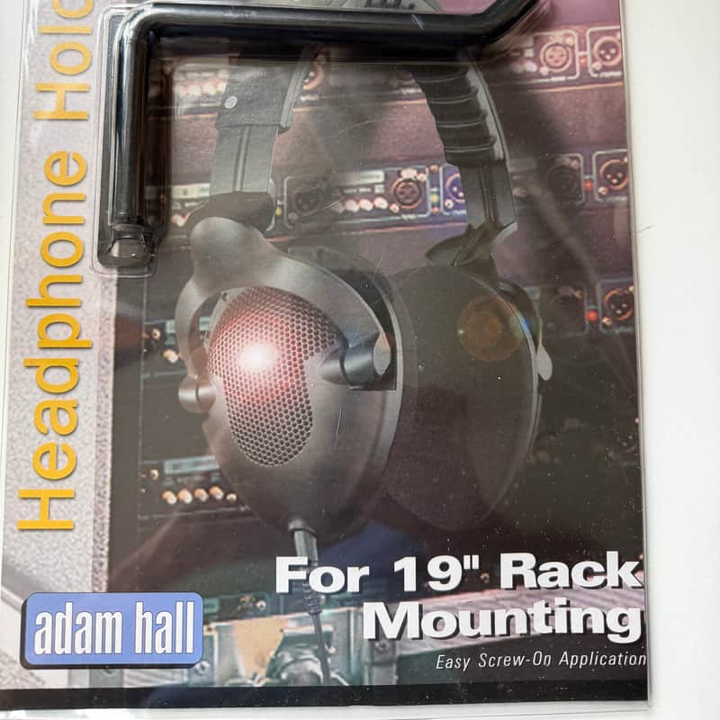 2010 Adam Hall Headphone Holder Black