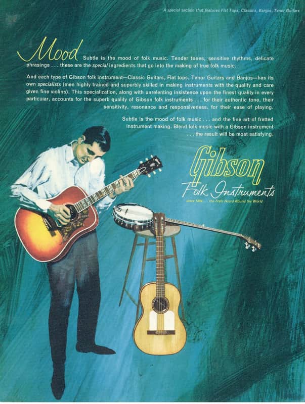 Gibson Catalogue 1960s image 1