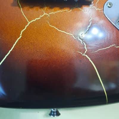 Logtown Guitars Custom Strat Style 2020 Tobacco/Rootbeer Gold Burst Lightning, image 21