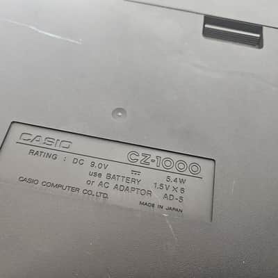 CASIO CZ-1000, Digital Phase Distortion (PD) Synthesizer. READ! image 11