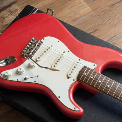 1984 Tokai Goldstar Sound TST-55 Electric Guitar Vintage RARE Pearl Pink Metallic All Original image 5