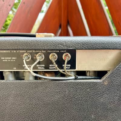 Fender Vibrolux 1966 - 230V Export Version! image 3