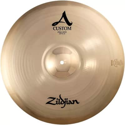 Zildjian 20" A Custom Ping Ride Cymbal - NEW image 3